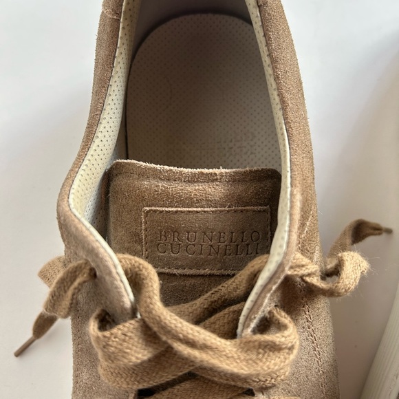 Brunello Cucinelli Men’s Suede Sneaker - Picture 6 of 11
